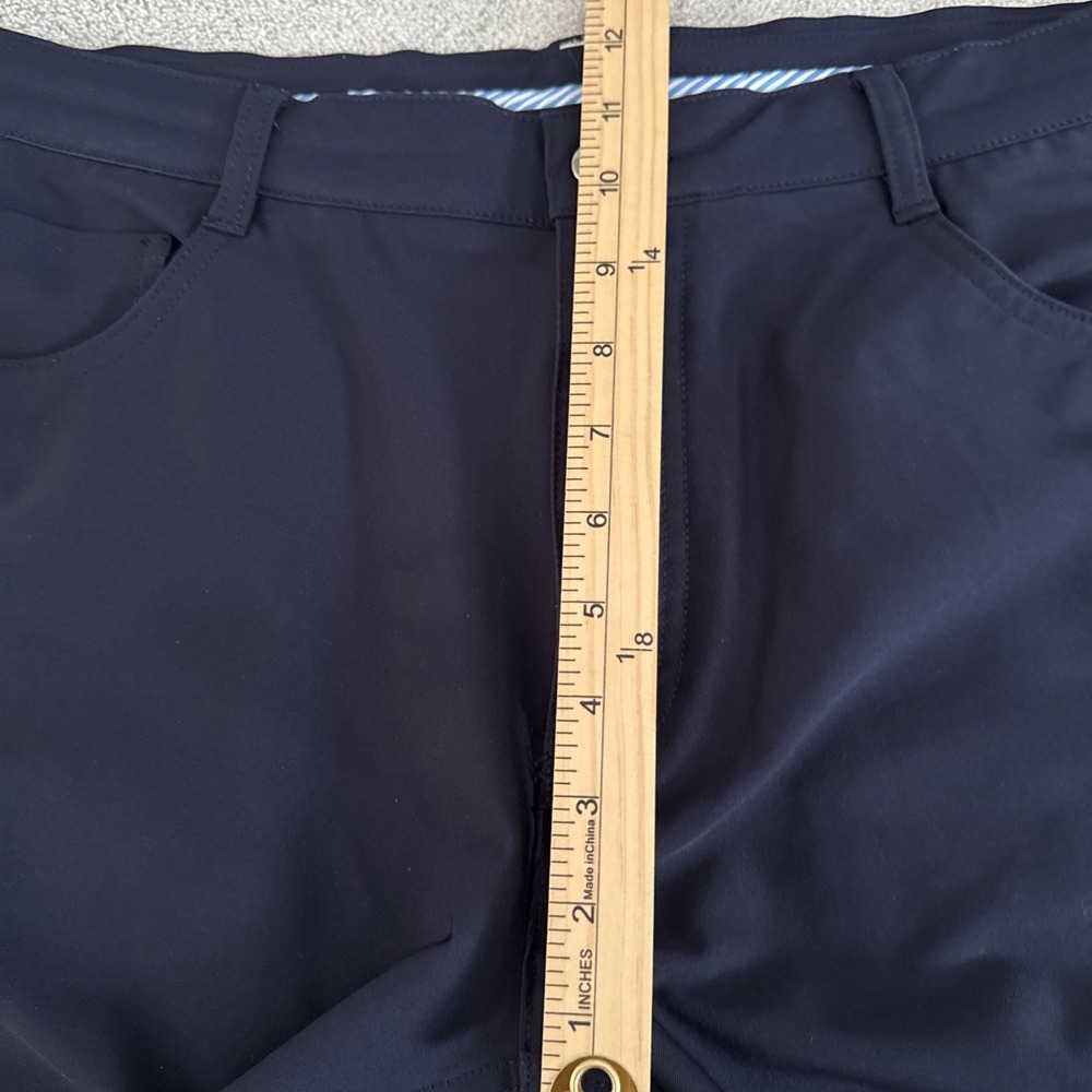 FootJoy Men 36-30 Golf Pants Navy Athletic Fit Performance Stretch 5-Pocket NWOT - Picture 7 of 15